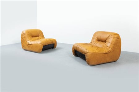 CLAUDIO VAGNONI<BR>Coppia di poltrone mod. Malù