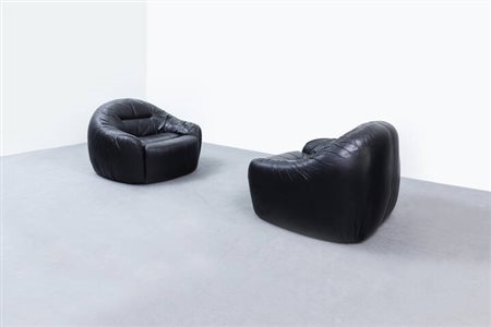 CRIPPA SERGIO<BR>Coppia di poltrone mod. Otaria