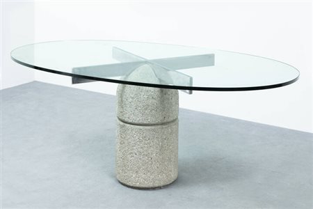 GIOVANNI OFFREDI<BR>Tavolo mod. Paracarro