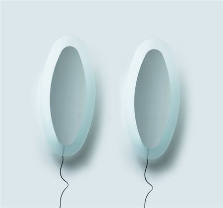 NANDA VIGO<BR>Coppia di specchiere mod Colours light