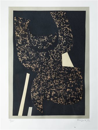 ALBERTO MAGNELLI<BR>Firenze 1888 - 1971 Parigi<BR>"Donna seduta" 1969