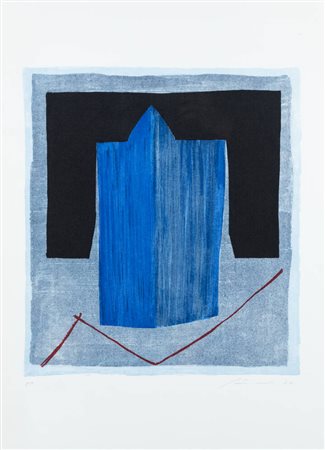 GIUSEPPE SANTOMASO<BR>Venezia 1907 - 1990<BR>"Composizione" 1978