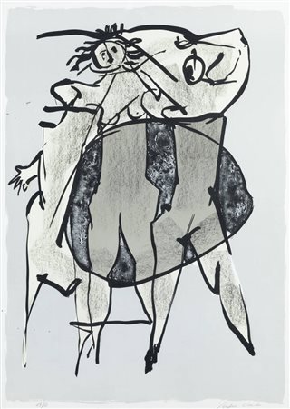 SANDRO CHERCHI<BR>Genova 1911 - 1998 Torino<BR>"Figura"