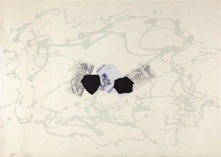 GIULIO TURCATO<BR>Mantova 1912 - 1995 Roma<BR>"Senza titolo"