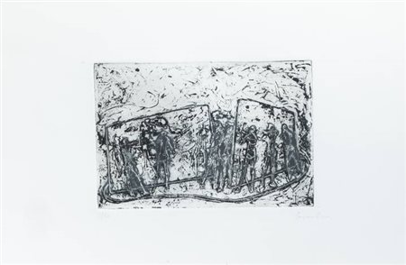 GIUSEPPE TARANTINO<BR>Palermo 1916 - 1999 Torino<BR>"Figure"