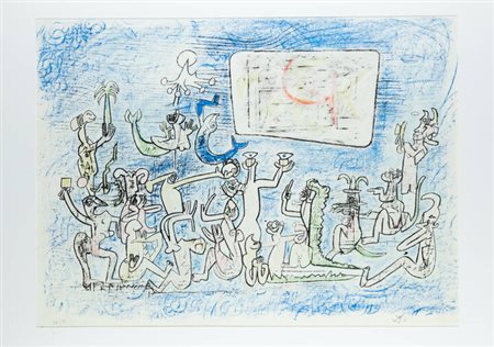 SEBASTIAN MATTA<BR>Santiago (Cile) 1911 - 2002 Civitavecchia<BR>"Senza titolo"