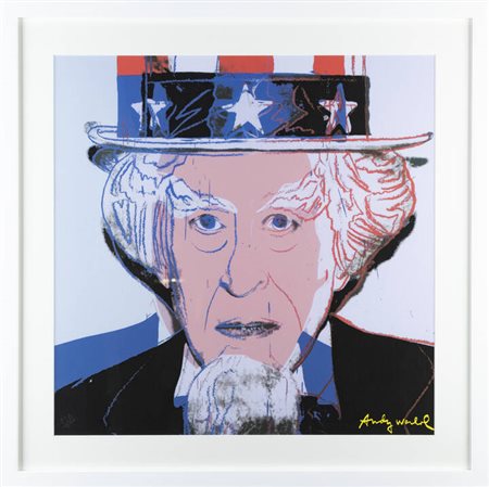 ANDY WARHOL<BR>Pittsburgh (USA) 1927 - 1987 New York (USA)<BR>"Uncle Sam"
