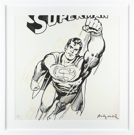 ANDY WARHOL<BR>Pittsburgh (USA) 1927 - 1987 New York (USA)<BR>"Superman"