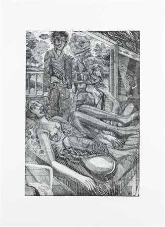 HEINZ STANGL<BR>Vienna (Austria) 1942 - 2009<BR>"Interno 1"