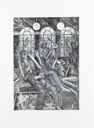 HEINZ STANGL<BR>Vienna (Austria) 1942 - 2009<BR>"Interno 2"