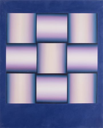 Pekka Mattila (XX secolo), “Senza titolo”, 1973.Olio su tela, firmato e datato al retro