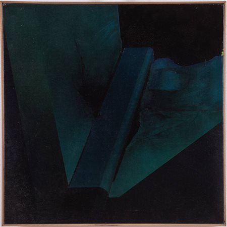 Alberto Colliva (Bologna 1943), “Senza Titolo”, 1973.Olio su tela, firmato e datato al retro