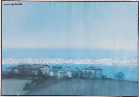 Franco Fontana (Modena 1933), “Senza titolo”.Stampa digitale su carta, firmata in alto a