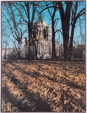 Franco Fontana (Modena 1933), “Senza titolo”.Stampa digitale su carta, firmata in basso a