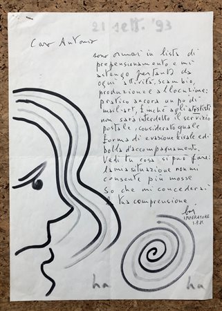 ENRICO BAJ (1927-2003) - Senza Titolo, 1993