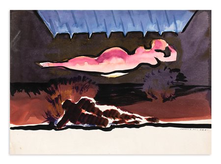 SILVIO ZANELLA (1918-2013) - Senza Titolo, 1975