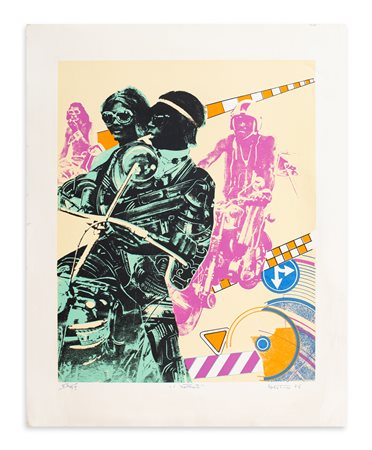GIANNI BERTINI (1922-2010) - I rotanti, 1975