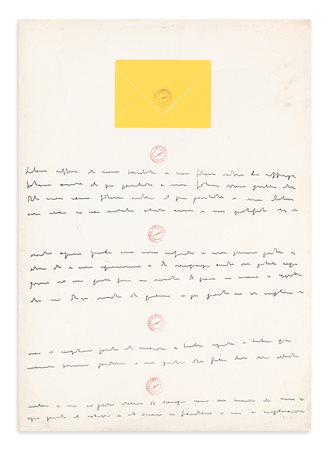 TOMASO BINGA (1941) - Lettera liberatoria