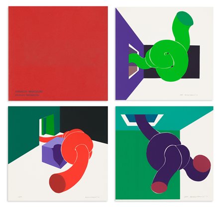 ARNALDO MARCOLINI (1937) - Strutture fantastiche, 1973