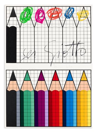 ALDO MONDINO (1938-2005) - Sei Giotto