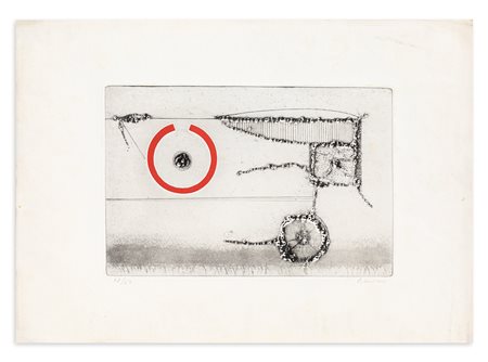 CARLO RAMOUS (1926-2003) - Senza Titolo