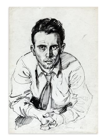 PAOLO SCHIAVOCAMPO (1924-2022) - Senza Titolo, 1953