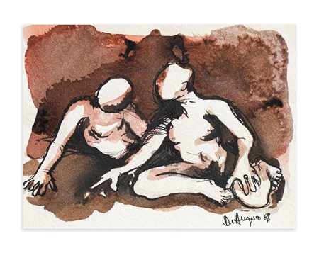 AUGUSTO DAOLIO (1947-1992) - Senza Titolo, 1971