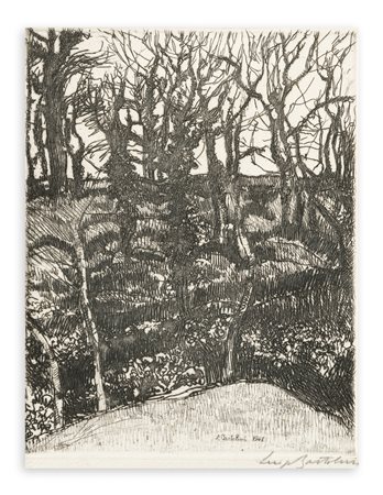 LUIGI BARTOLINI (1892-1963) - Bosco Ceduo, 1941
