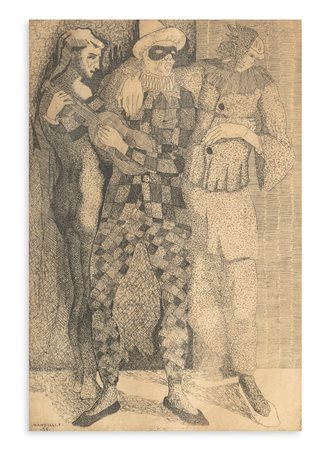 F. MANDELLI - Senza Titolo, 1955