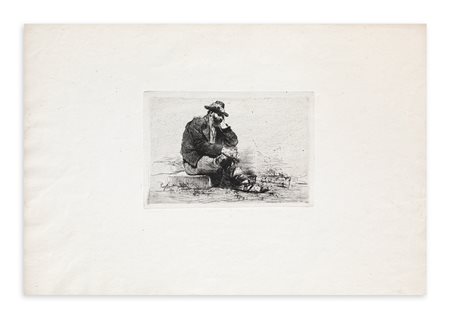 EULETERIO PAGLIANO (1826-1903) - Contadino Abruzzese