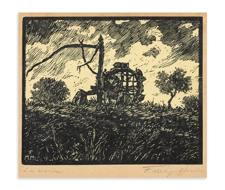 FELICE MELIS MARINI (1871-1953) - Senza Titolo