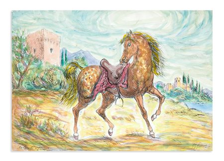 GIOVAN FRANCESCO GONZAGA (1921-2007) - Senza Titolo