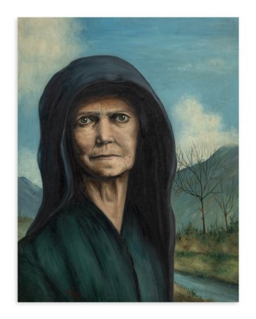 ANTONIO PAVONE - Contadina del Morrone, 1955