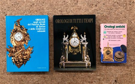 OROLOGI - Lotto unico di 3 cataloghi