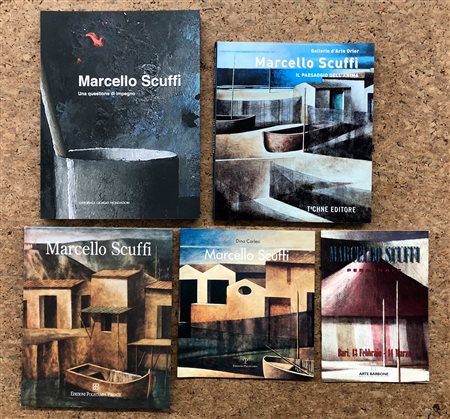 MARCELLO SCUFFI - Lotto unico di 5 cataloghi: