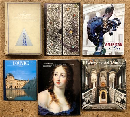 MUSEI E COLLEZIONI D'ARTE - Lotto unico di 6 cataloghi