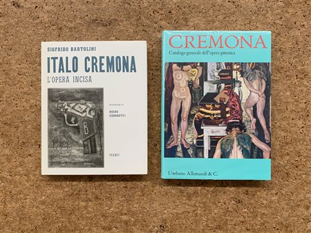 ITALO CREMONA - Lotto unico di 2 cataloghi