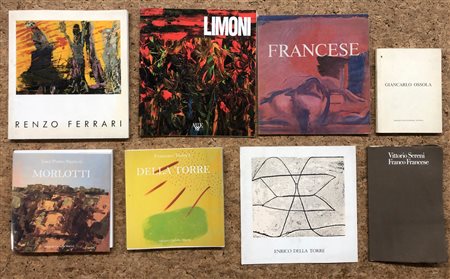 INFORMALE, ASTRAZIONE E REALISMO ESISTENZIALE - Lotto unico di 8 cataloghi