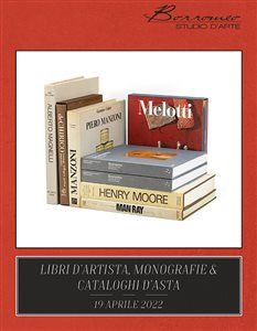 ASTA N.117 - LIBRI D'ARTISTA, MONOGRAFIE E CATALOGHI D'ARTE