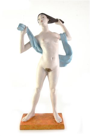 Livio Scarpella LUNA BIANCA bronzo, cm 36x14x8; es. 5/8 firma, data ed...