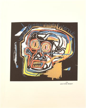 Jean Michel Basquiat UNTITLED (HEAD, FROM PORTFOLIO I) fototipo eliografico,...