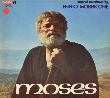 Ennio Morricone MOSE' Soundtrack del film Mose' produzione RAI LP 33 giri,...