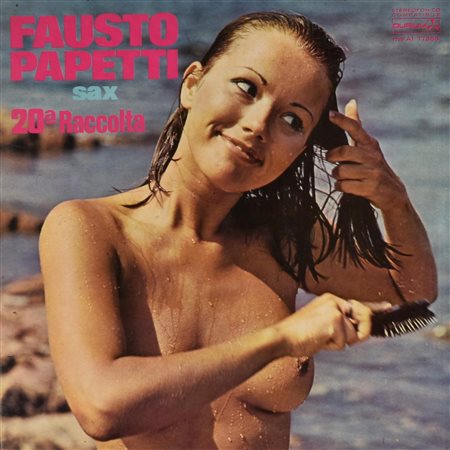 Fausto Papetti VENTESIMA RACCOLTA compilation di brani suonati al sax LP 33...