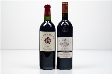 Chateau d'Aiguilhe, Cotes de Castillon Chateau Quinault, Saint Emilion L'Enclos