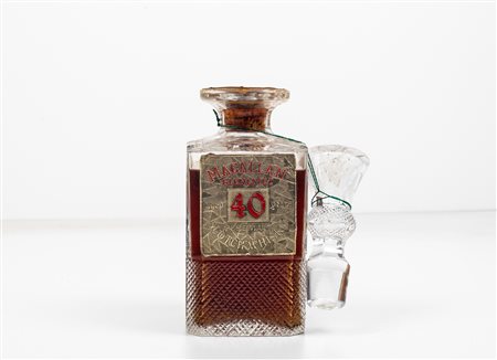 Macallan-Glenlivet, Gordon & Macphail Pure Malt Scotch Whisky 40 years old Decanter
