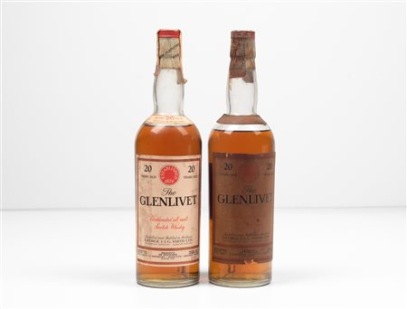The Glenlivet, George & J.G. Smith Unblended all malt Scotch Whisky 20 years old