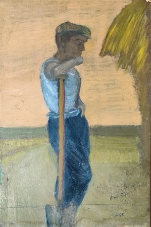 Federico Righi - Contadino, 1958.