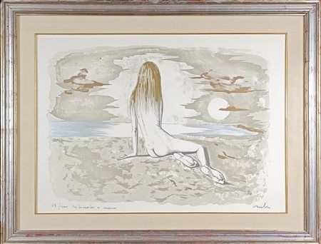 Sergio Vacchi - Nudo femminile