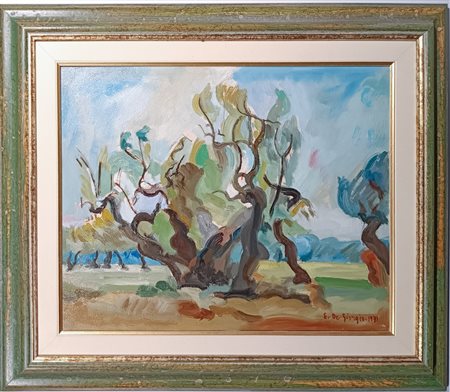 Emanuele De Giorgio - Ulivi, 1971