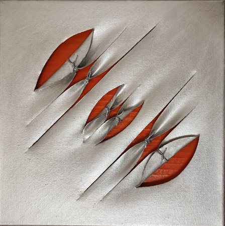 Calogero Salemi - Squarci di arancio, 2021